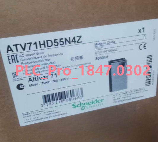 ATV71HD55N4Z 1PC Brand new Schneider ATV71HD55N4Z 55kw 380-480v Fast delivery