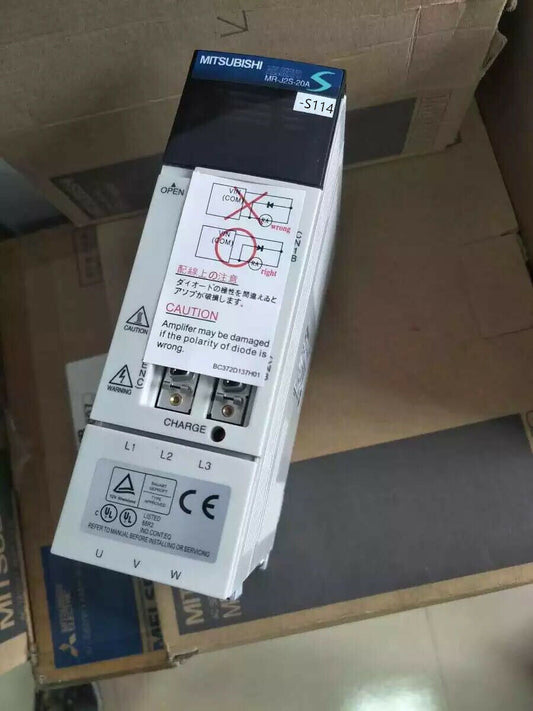 MITSUBISHI AC SERVO DRIVER MR-J2S-20A-S114 NEW ORIGINAL FREE EXPEDITED SHIPPING DHL / UPS / FedEx