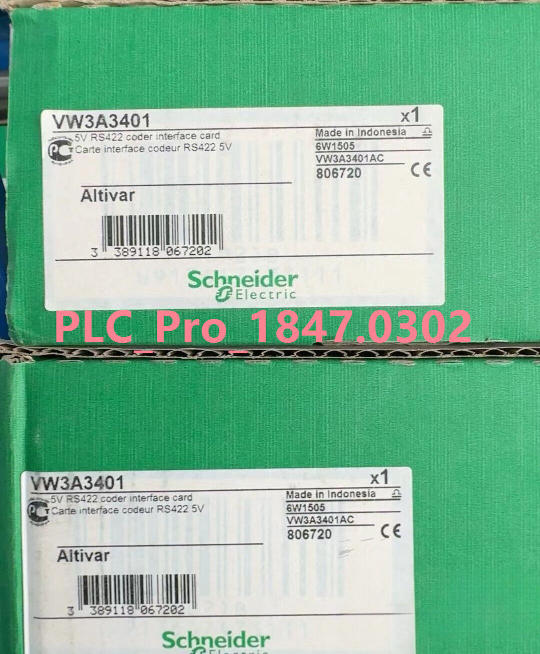 VW3A3401 1PCS Brand New Schneider VW3A3401 encoder card Fast delivery