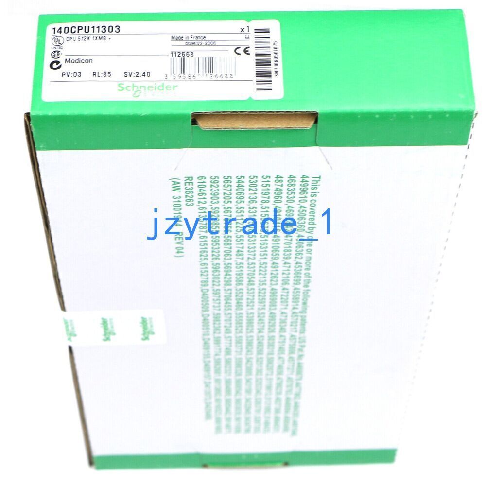 New In Box 140CPU11303 PLC 140CPU11303 Electronics Module PLC UPS / DHL / Fedex