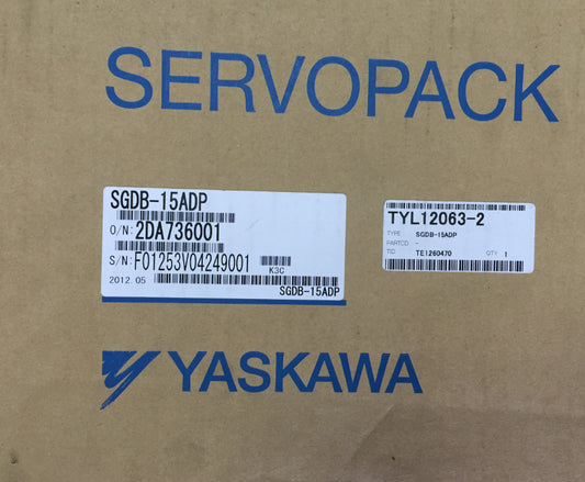 NEW YASKAWA AC SERVO DRIVER SGDB-15ADP SGDB15ADP FREE EXPEDITED SHIP DHL / UPS / FedEx