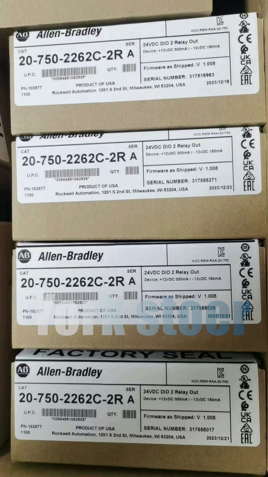 NEW Allen-Bradley 20-750-2262C-2R /A 750 24V DC IO Option Module 207502262C2R DHL / UPS / FedEx