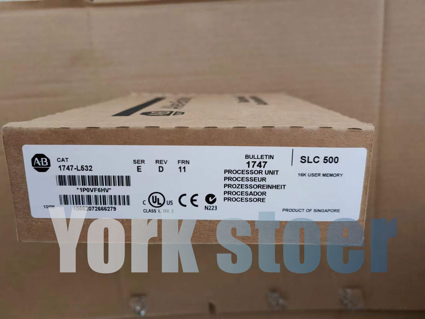 Brand New 1747-L532 SER E SLC 500 5/03 CPU Processor Unit 1747L532 DHL / UPS / FedEx