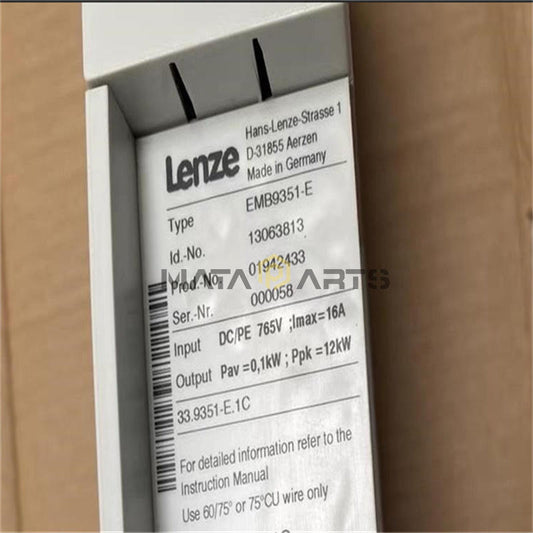 USED 1PCS Lenze EMB9351-E Brake Module
