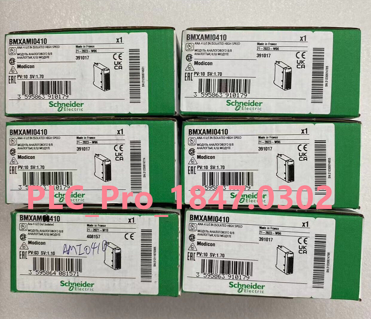 BMXAMI0410 1PCS Brand New Schneider BMX-AMI-0410 Fast delivery
