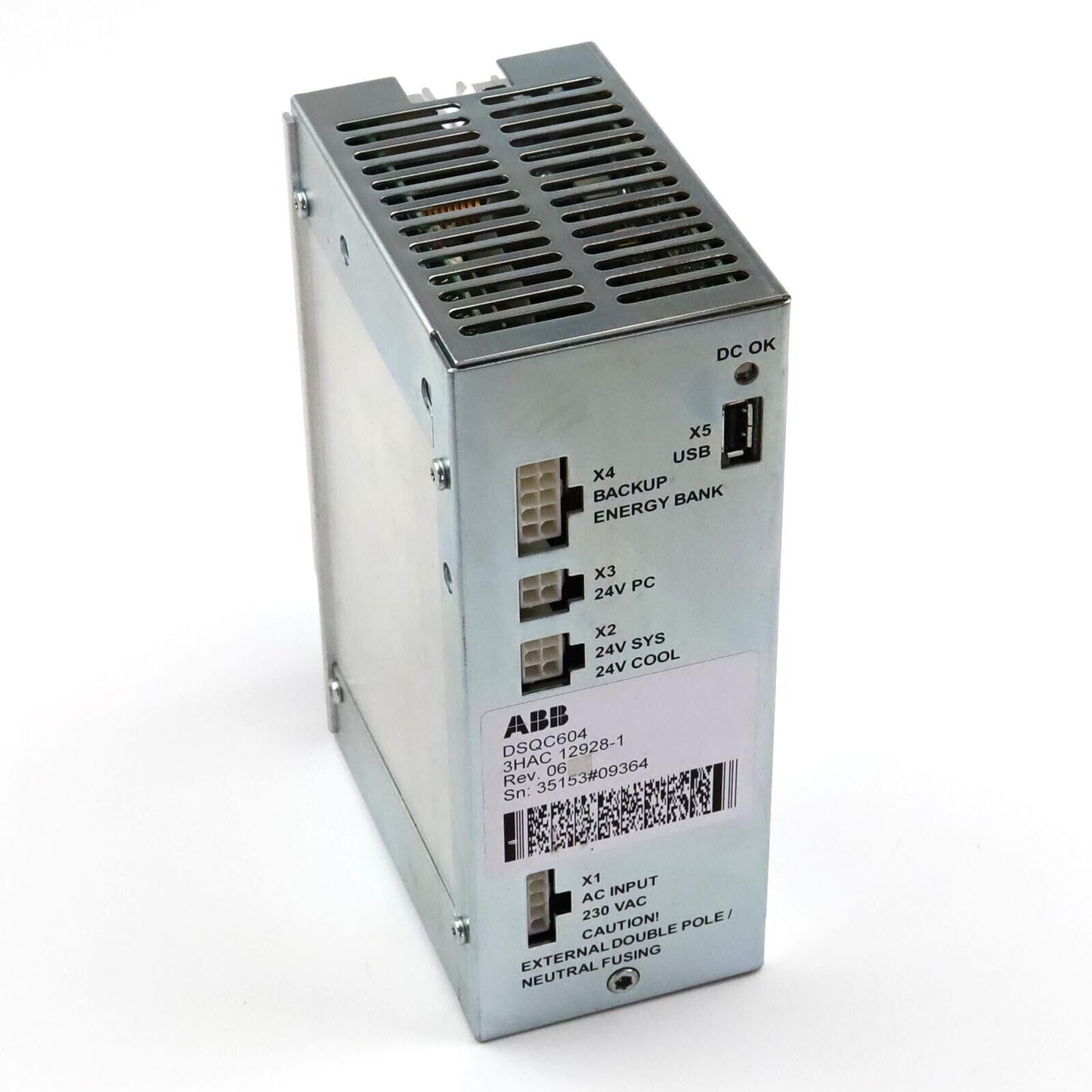 New ABB / powerbox power supply DSQC604 3HAC12928-1 PBSE1027 Rev.06 GEB-