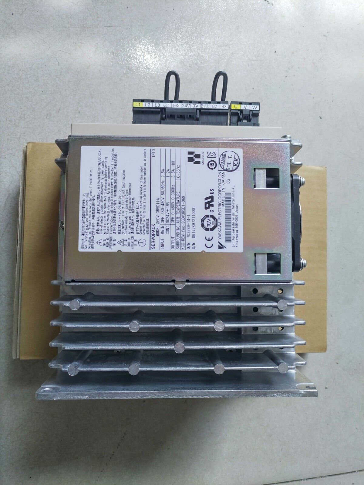 YASKAWA AC SERVO DRIVER SGDV-3R5D11A SGDV3R5D11A NEW FREE EXPEDITED SHIPPING DHL / UPS / FedEx