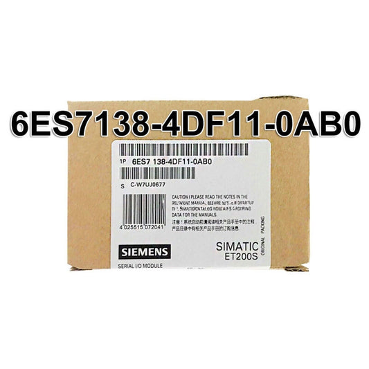 New Siemens Electronics module for ET200S 6ES7138-4DF11-0AB0 6ES7 138-4DF11-0AB0