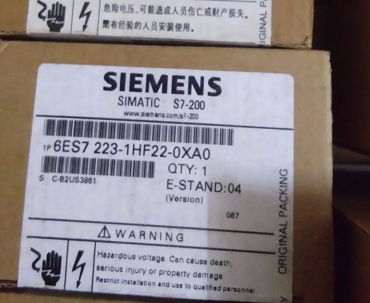 NEW SIEMENS EM223 PLC MODULE 6ES7223-1HF22-0XA0 FREE EXPEDITED SHIPPING DHL / UPS / FedEx
