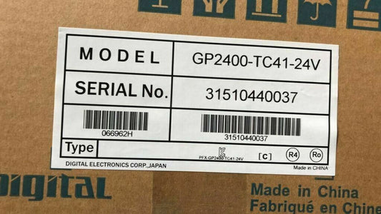 PROFACE TOUCH PANEL GP2400-TC41-24V GP2400TC4124V NEW FREE EXPEDITED SHIPPING DHL / UPS / FedEx