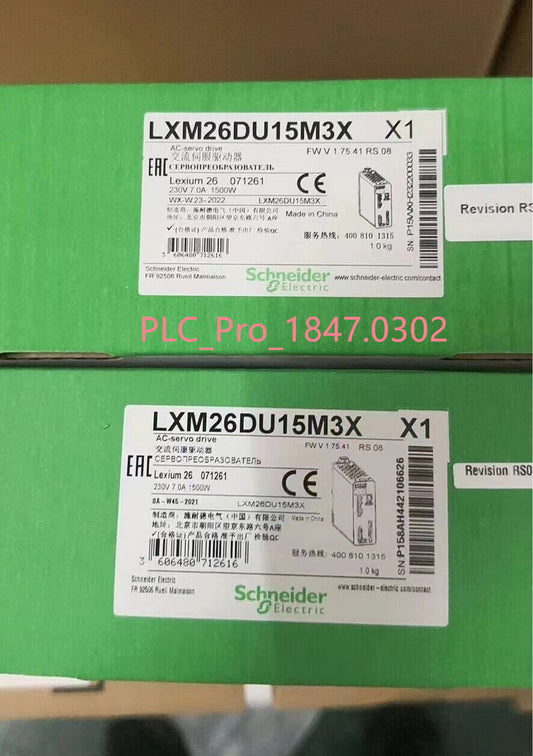 LXM26DU15M3X 1PCS New Schneider LXM26DU15M3X servo controller Fast delivery