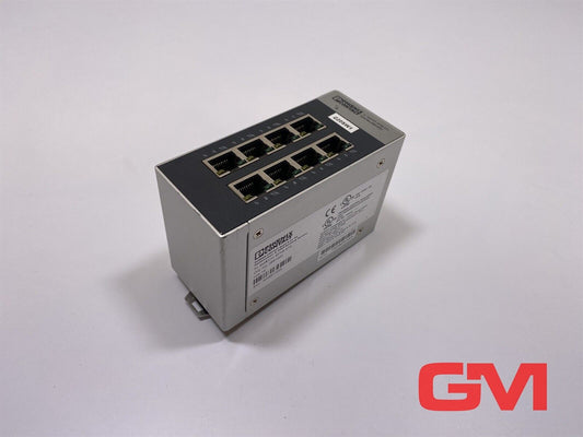 Phoenix Contact Industrial Ethernet Switch 2891002 FL SWITCH SFNB 8TX Hw: 14 24V
