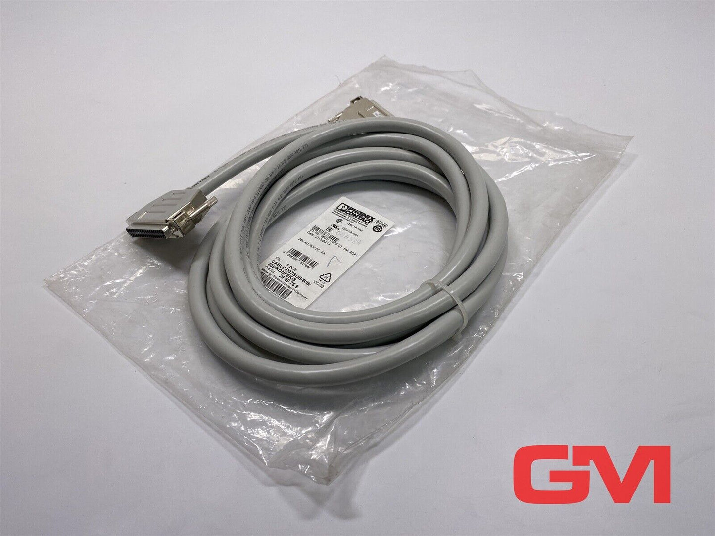 Phoenix Contact Cable-d37sub/B/B / 400/Konfek/S Cable 2900759 13 1/12ft D-Sub