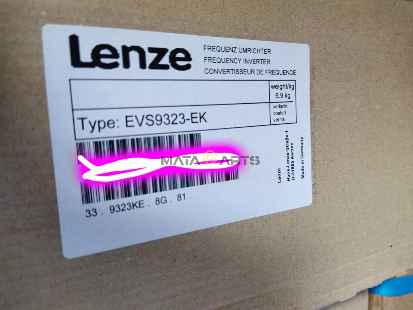 1PC LENZE INVERTER EVS9323-EK EVS9323EK New