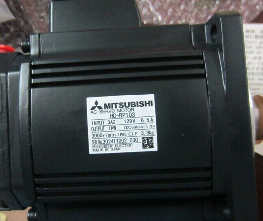 1PC MITSUBISHI SERVO MOTOR HC-RP103 NEW ORIGINAL FREE EXPEDITED SHIPPING DHL / UPS / FedEx