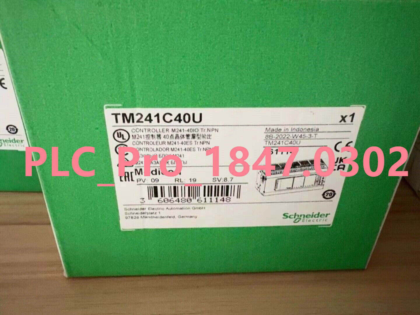 TM241C40U 1PCS New original Schneider TM241C40U Fast delivery