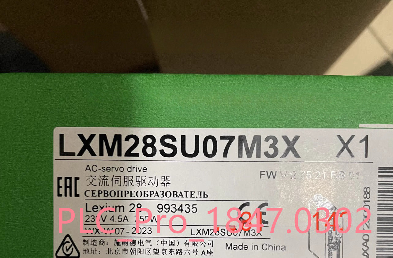 LXM28SU07M3X 1PCS Brand New Schneider LXM28SU07M3X Servo Drive Fast delivery