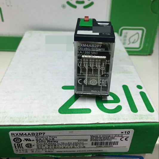 10PCS/Box New Schneider RXM4AB2P7 Relay RXM4AB2P7 Expendited Shipping DHL / UPS / FedEX