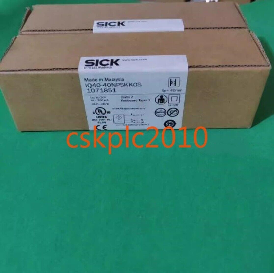 1PCS New original SICK inductive proximity switch IQ40-40NPSKK0S 1071851