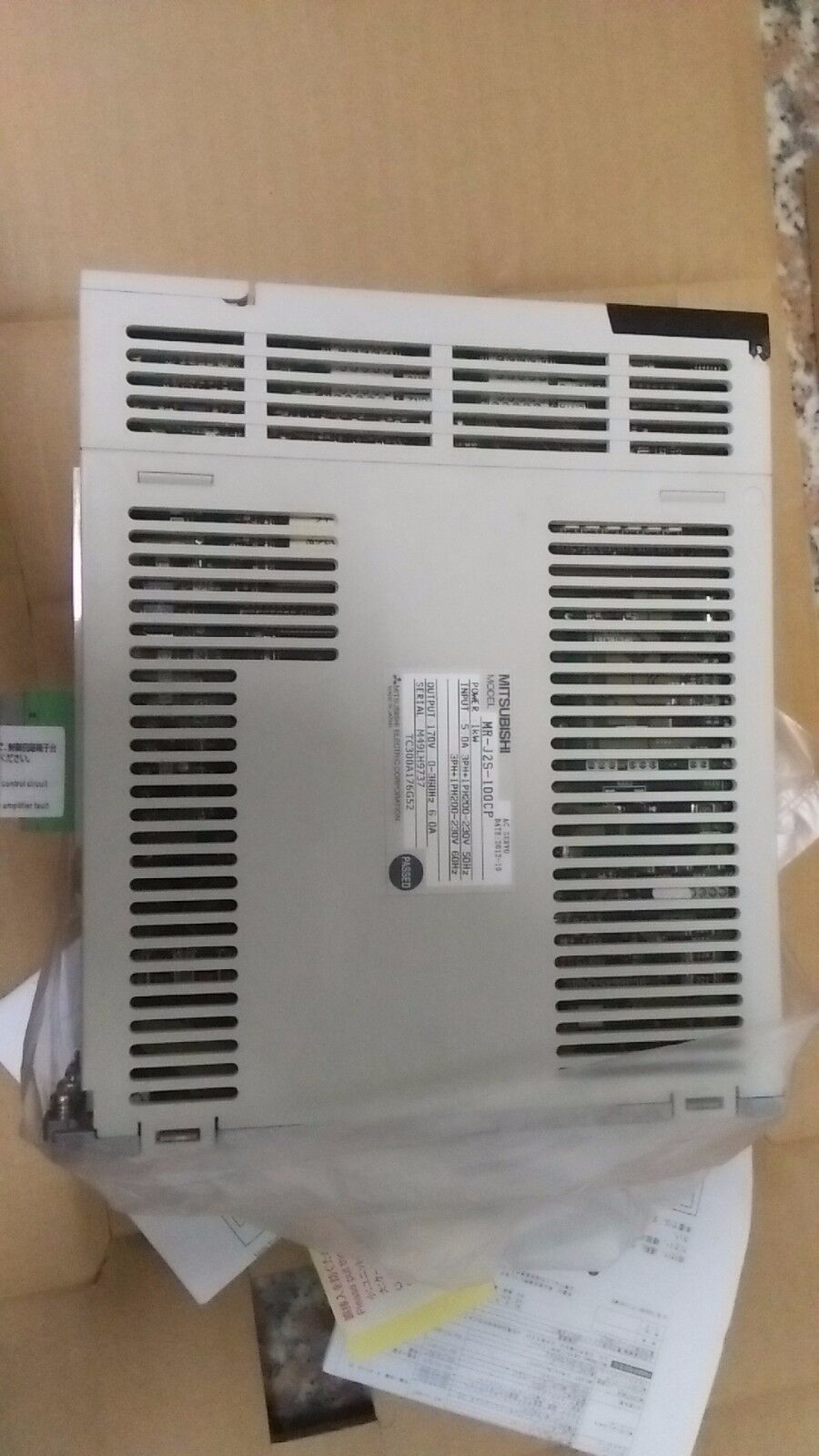 NEW MITSUBISHI AC SERVO DRIVER MR-J2S-100CP MRJ2S100CP FREE EXPEDITED SHIPPING DHL / UPS / FedEX