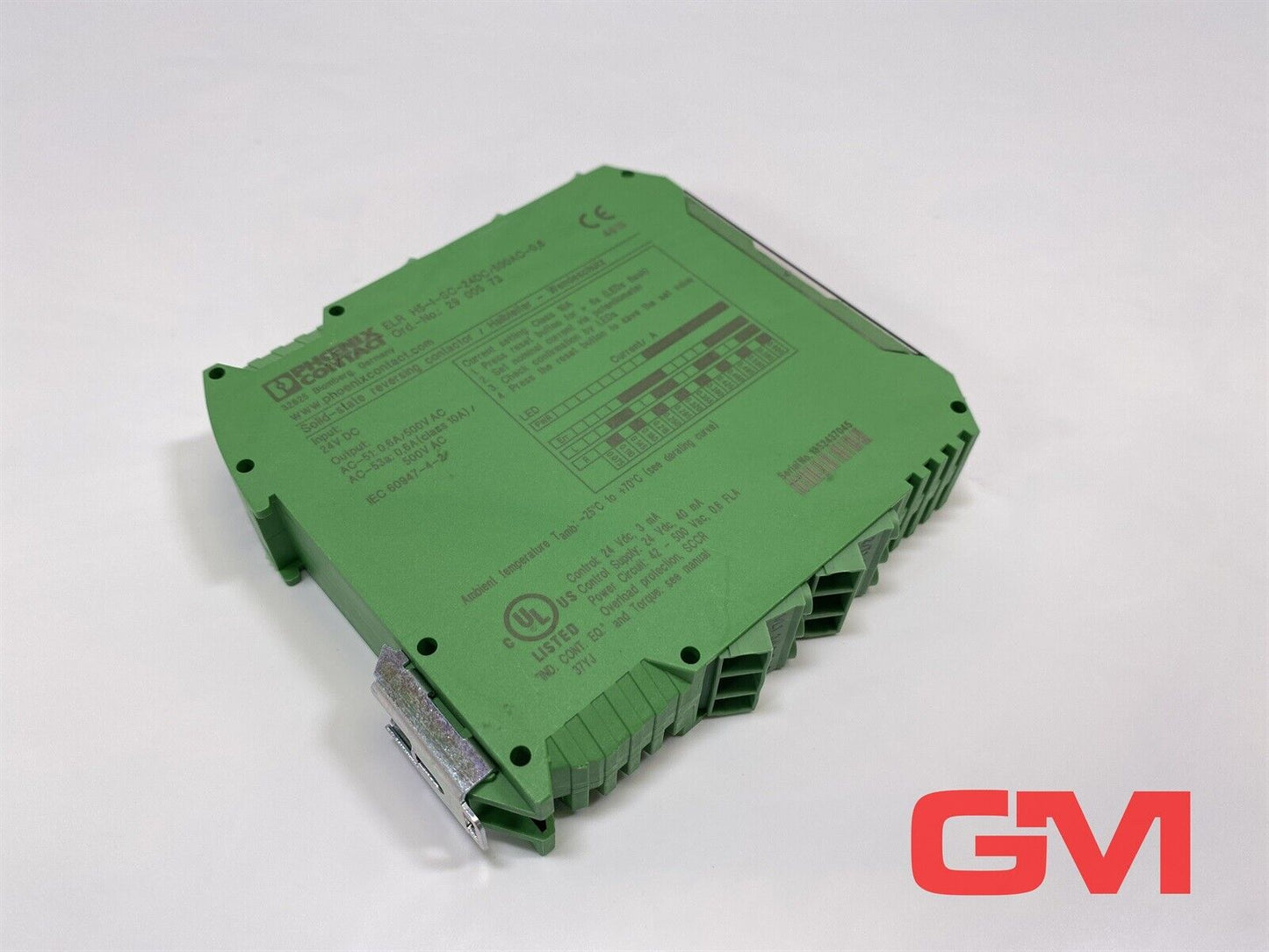 Phoenix Hybrid-Motorstarter 2900573 Elr H5-I-SC- 24DC/500AC-0, 6 Relay Module