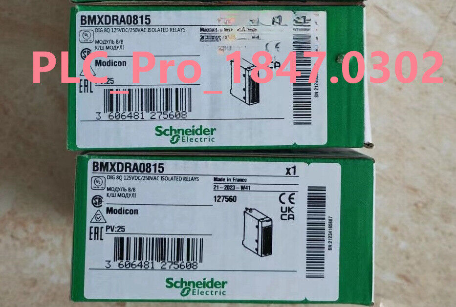 1PC NEW Schneider BMXDRA0815 discrete module X80 - 8 NO Type A 125 V DC/250 V A