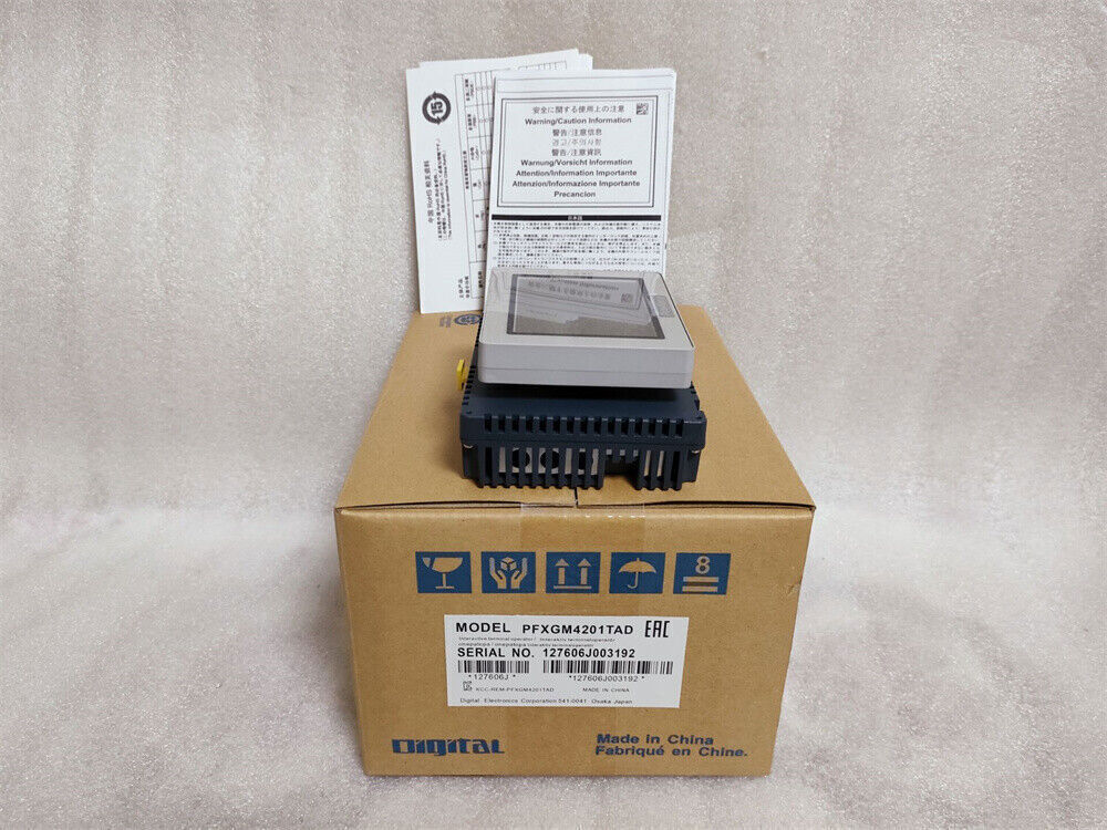 1PC New Pro-face PFXGM4201TAD Touch Screen In Box Expedited Shipping DHL / UPS / FedEx