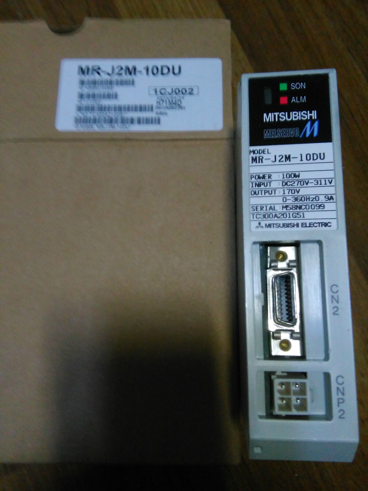 MITSUBISHI AC SERVO DRIVER MR-J2M-10DU MRJ2M10DU NEW FREE EXPEDITED SHIPPING DHL / UPS / FedEx