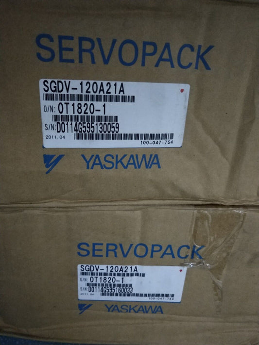 YASKAWA AC SERVO DRIVER SGDV-120A21A SGDV120A21A NEW FREE EXPEDITED SHIPPING DHL / UPS / FedEx