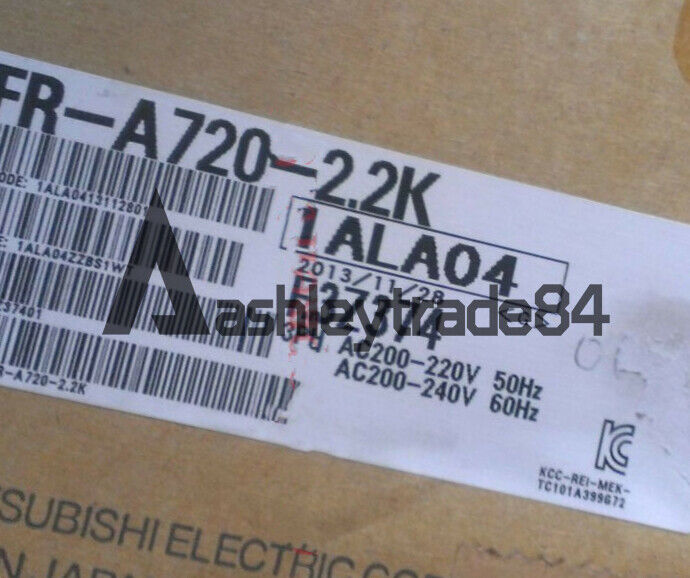 One New Mitsubishi Inverter FR-A720-2.2K 2.2KW UPS / DHL / FedEx