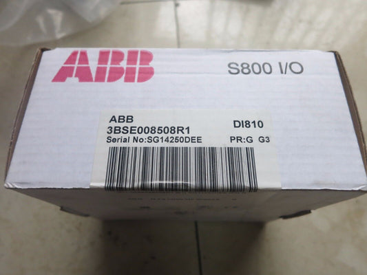 NEW ORIGINAL ABB DCS DI810 3BSE008508R1 FREE EXPEDITED SHIPPING DHL / UPS / FedEx
