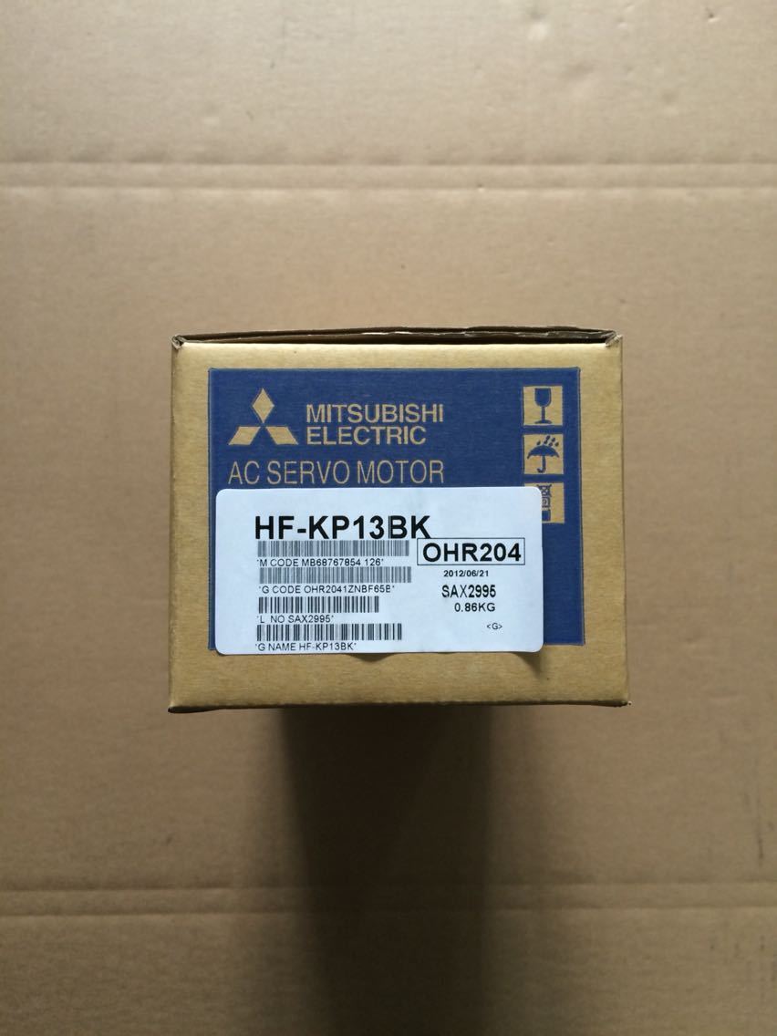 1PC MITSUBISHI AC SERVO MOTOR HF-KP13BK HFKP13BK NEW ORIGINAL FREE SHIPPING DHL / UPS / FedEx