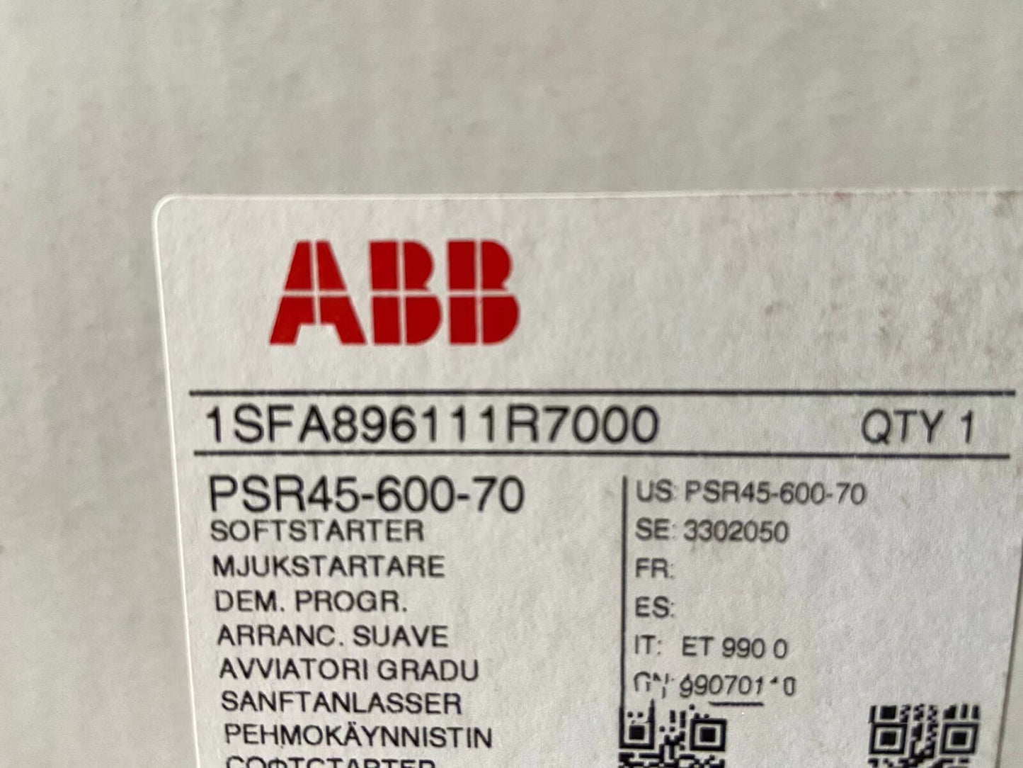 1PCS New In Box ABB PSR45-600-70 PLC Module Soft Starter#LD