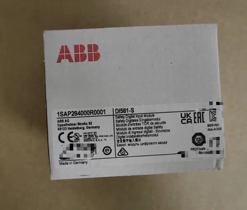DI581-S B1 1SAP284000R0001 Safety Digital Input Mod Brand New Expedited Shipping