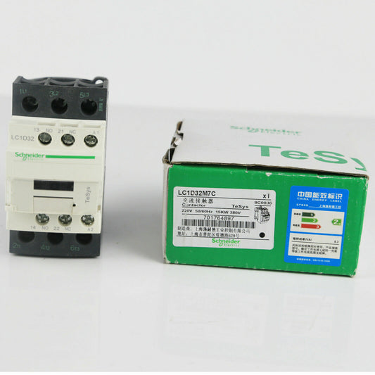 1PC New Schneider LC1D32M7C AC Contactor AC220V In Box Expedited Shipping DHL / UPS / FedEX
