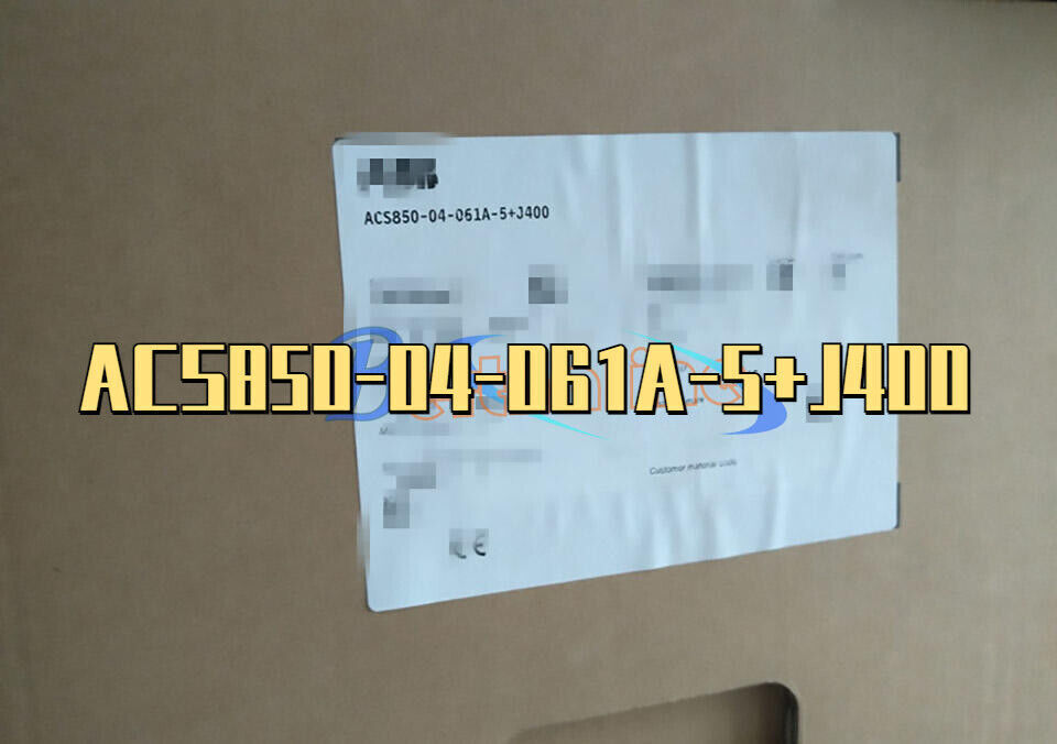 New Factory Sealed ONE NEW ABB ACS850-04-061A-5+J400 US Stock