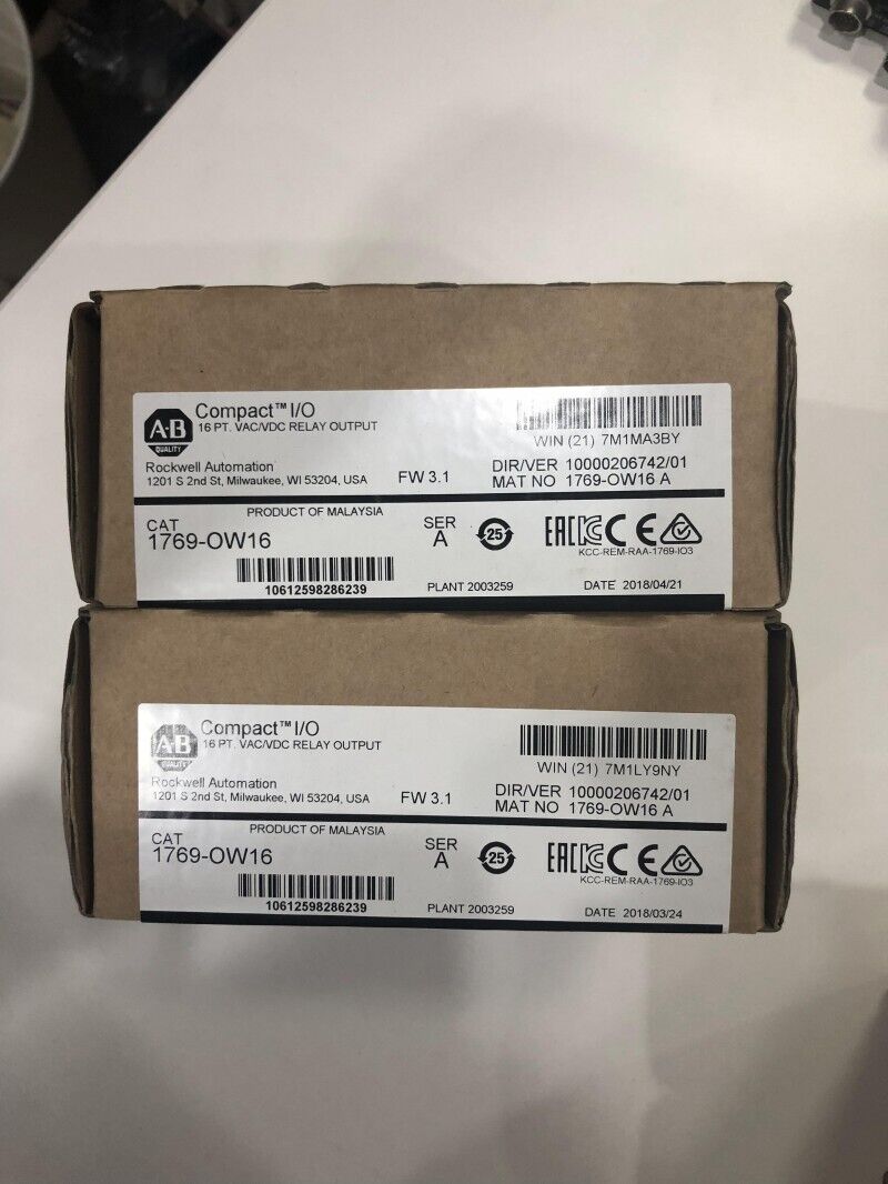 1PC New 1769-OW16 SER A CompactLogix 16 PT Relay Output Expedited Shipping DHL / UPS / FedEx