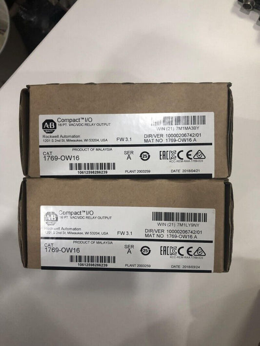 1PC New 1769-OW16 SER A CompactLogix 16 PT Relay Output Expedited Shipping DHL / UPS / FedEx