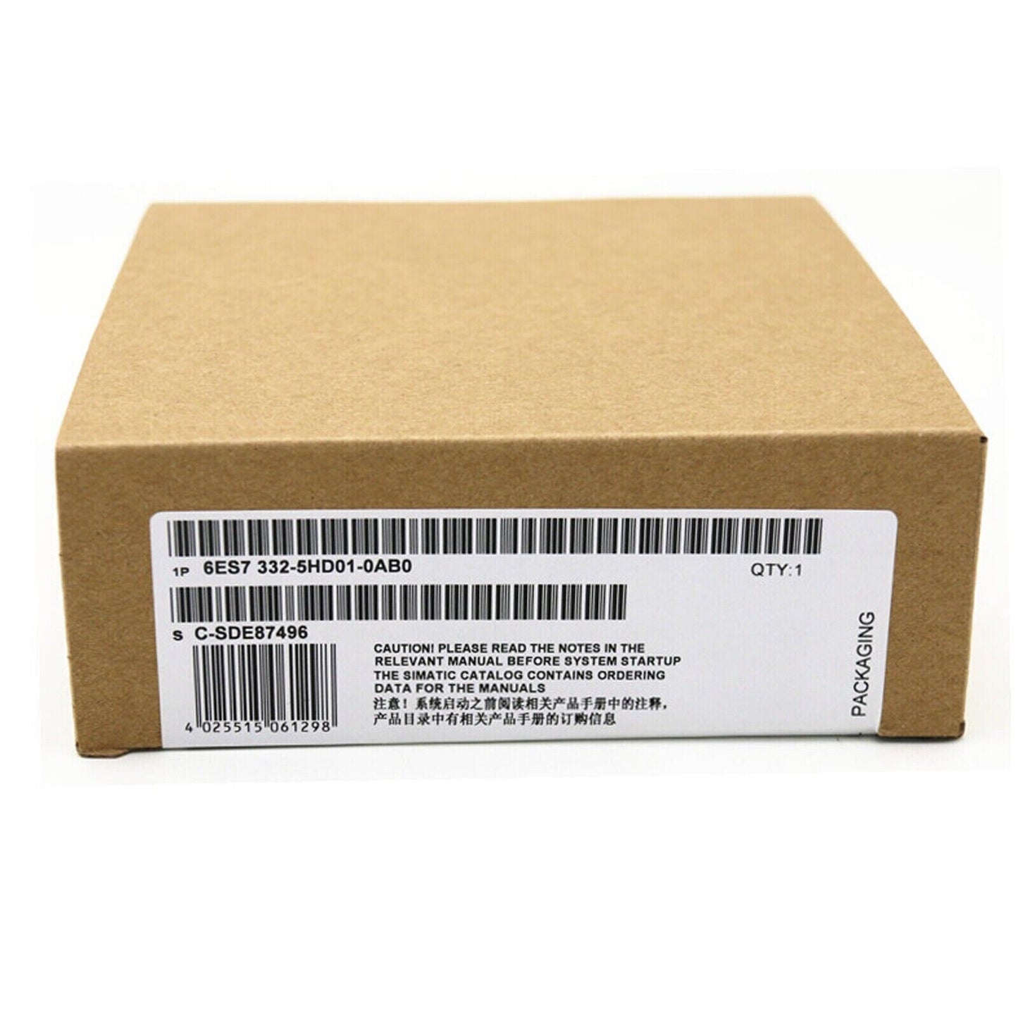 New In Box Siemens 6ES7332-5HD01-0AB0 SM 332 Output Module 6ES7 332-5HD01-0AB0 DHL / UPS / FedEx