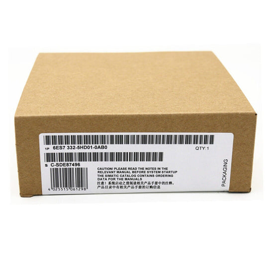 New In Box Siemens 6ES7332-5HD01-0AB0 SM 332 Output Module 6ES7 332-5HD01-0AB0 DHL / UPS / FedEx