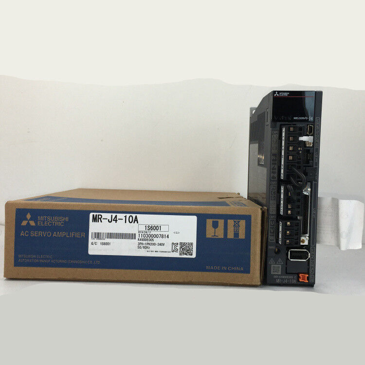 1PC MITSUBISHI AC SERVO DRIVER MR-J4-10A MRJ410A NEW FREE EXPEDITED SHIPPING DHL / UPS / FedEX