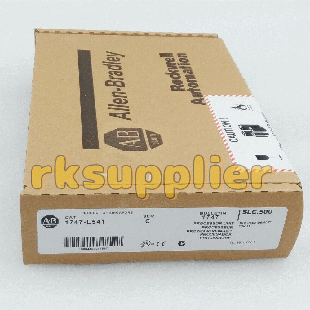 NEW SEALED AB 1747-L541 /C SLC 500 SLC 5/04 CPU PROCESSOR UNIT MODULE US DHL / UPS / FedEx