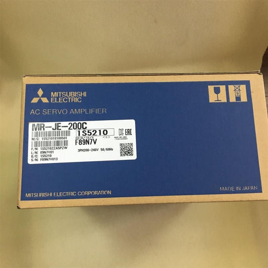 NEW MITSUBISHI MR-JE-200C AC SERVO DRIVER MRJE200C FREE EXPEDITED SHIPPING DHL / UPS / FedEx