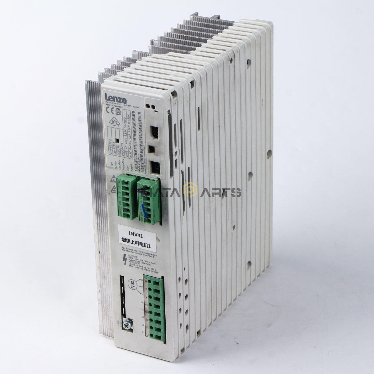 One Used Lenze INVERTER EVF8212-E 1.5kw 400V