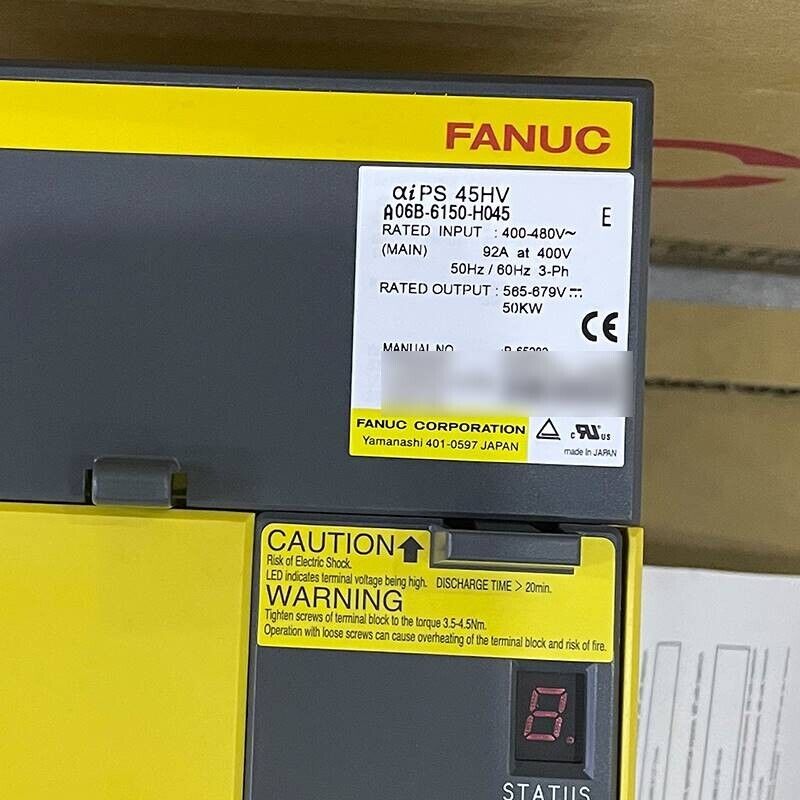 1PC NEW A06B-6150-H045 SERVO AMPLIFIER A06B6150H045 EXPEDITED SHIP DHL / UPS / FedEx