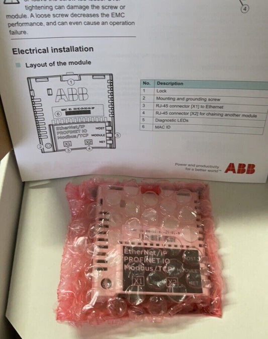 NEW ORIGINAL ABB FENA-21 EtherNet MODULE FENA21 FREE EXPEDITED SHIPPING DHL / UPS / FedEx