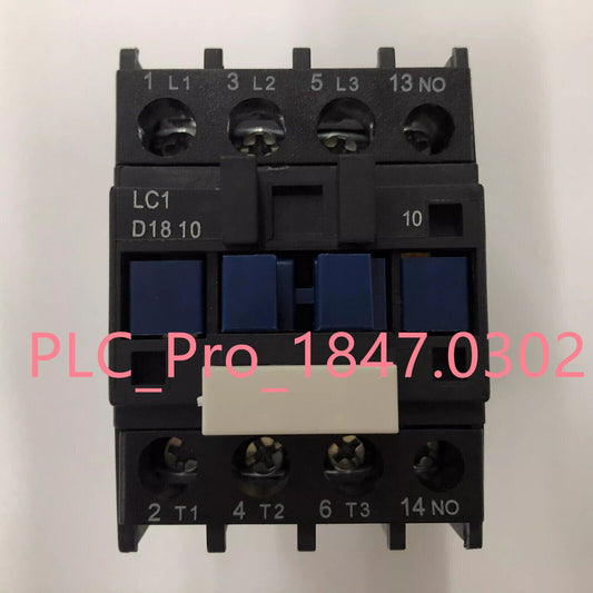1PCS NEW Schneider LC1-D1810M7C AC220V 50/60Hz 3-Pole AC Contactor Fast delivery