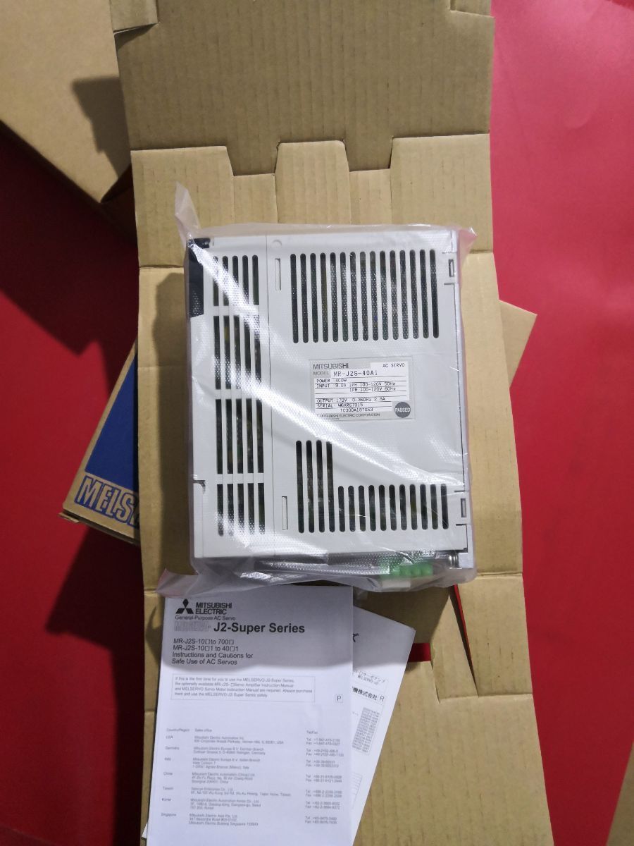 1PC MITSUBISHI AC SERVO DRIVER MR-J2S-40A1 NEW ORIGINAL FREE EXPEDITED SHIPPING DHL / UPS / FedEx