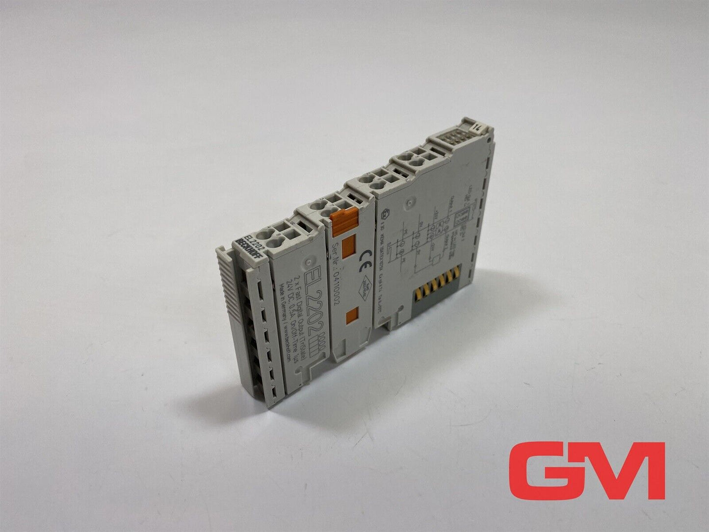 Beckohoff Ether-Cat Serrefine EL2202 Ethercat Terminal 24V Dc 2x Digital Output