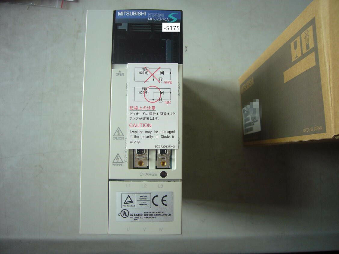 NEW MITSUBISHI AC SERVO DRIVER MR-J2S-70A-S175 FREE EXPEDITED SHIPPING DHL / UPS / FedEx